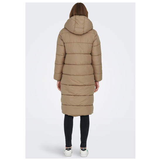 Only Γυναικείο μπουφάν Long Quilted Coat Only Γυναικείο μπουφάν Long Quilted Coat